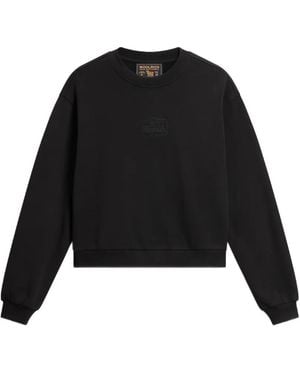 Woolrich Sudadera Con Logo Bordado - Negro