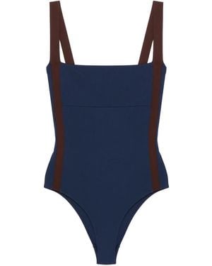 Laura Urbinati Bande Lateral Badpak - Blauw