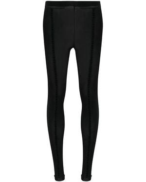 Maison Close Infinite Line Tights - Black