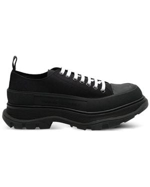 McQueen Tread Slick Trainers - Black