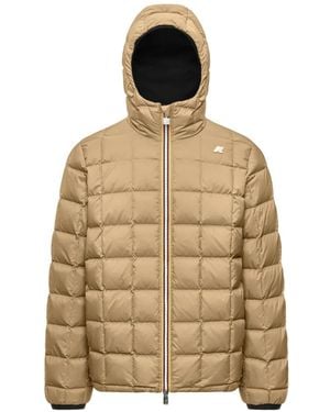 K-Way Jack Reversible Padded Jacket - Natural