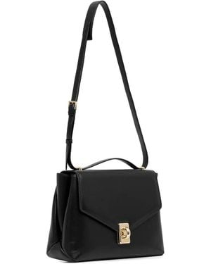 Furla リングディテール ハンドバッグ - ブラック