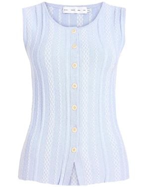 Proenza Schouler Alyna Vest - Blue