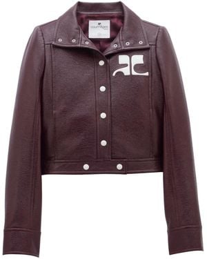 Courreges Blouson Jacket For - Purple