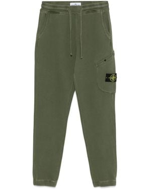 Stone Island Compass-Badge Track Pants - Grün