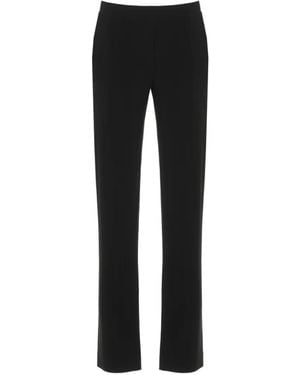 Norma Kamali Pantalon À Coupe Droite - Black