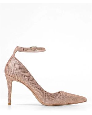 Twinset Studded Ankle Strap Pumps - Pink