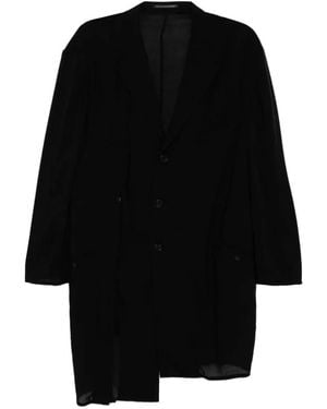 Yohji Yamamoto Chest Pouch Pocket Jacket - Black