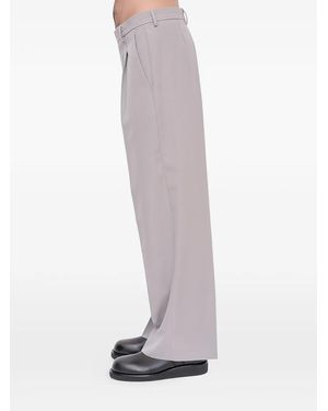 MM6 by Maison Margiela Pleated Pants - Gray