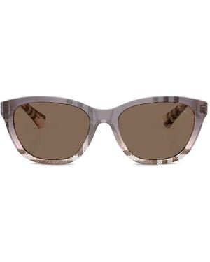 Burberry Check Gradient Sunglasses - Grey