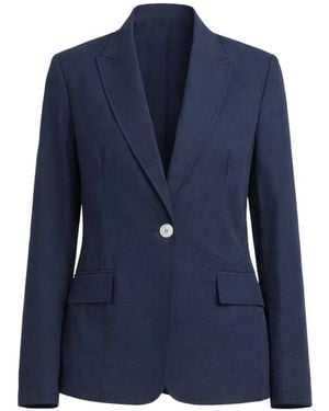 Kocca Pauline Single-Breasted Jacket - Blue