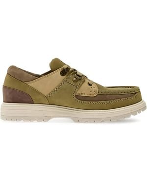 Clarks X Ronnie Fieg Sunderland Lace-Up Boat Shoes - Green
