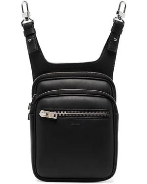 Amiri Hook-On Leather Belt Bag - Black