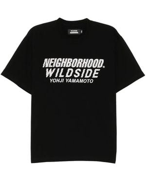 Yohji Yamamoto X Neighborhood Short-Sleeved T-Shirt - Black