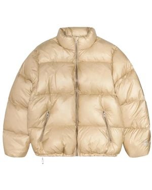 Stussy Zipped Puffer Jacket - Natural