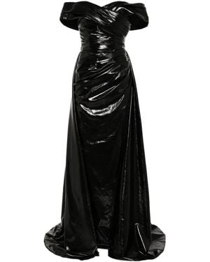 Saiid Kobeisy Strapless Long Dress - Black