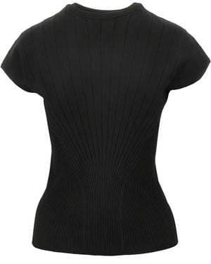 Sportmax Viscose-Blend Top - Black