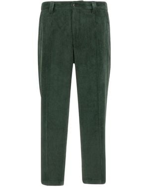 Briglia 1949 Portofinos Corduroy Welt-pocket Trousers - グリーン