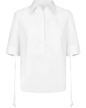 Dondup Drawstring-cuffs Shirt - ホワイト