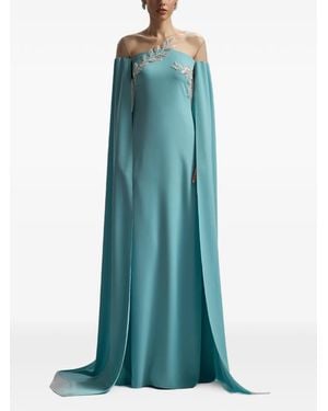 Cristallini Kassandra Maxi Dress - Blue