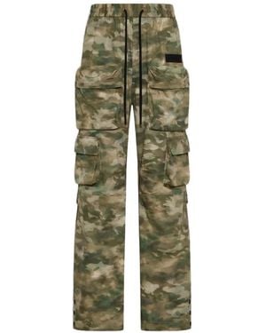 Amiri Camo Multi Pocket Cargo Trousers - Green