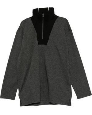 Yohji Yamamoto High-neck sweater - Negro