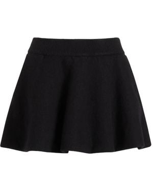 Patou Falda acampanada - Negro