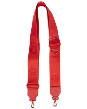 Porter International Logo-Plaque Shoulder Strap - Red