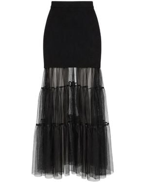 Sea Seraphine Tulle Skirt - Black