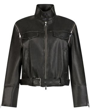 Liu Jo Jacket With Detachable Sleeves - Black