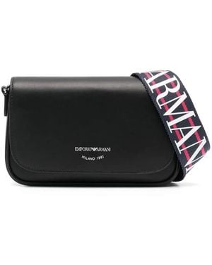 Emporio Armani Ari Mini Crossbody Bag - Black