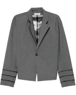 Coperni Sleeveless Buttoned Blazer - Grey