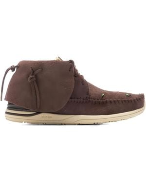Visvim Fbt Lhamo Folk Desert Boots - Brown