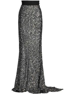 Maticevski Rhyme Maxi Skirt - Grey