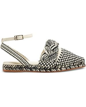 ANTOLINA PARIS Braided Ankle-Strap Sandals - White