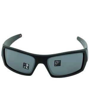Oakley Gascan Rectangle-Frame Sunglasses - Grey
