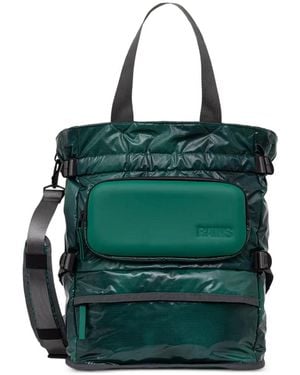 Rains Gesteppter Sibu Shield Ripstop-Tote Bag - Grün