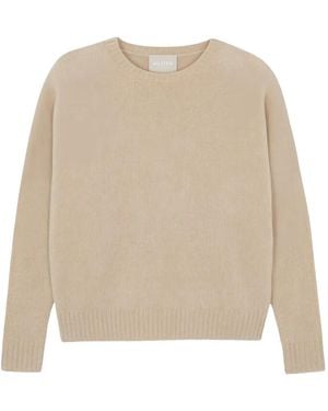 Kujten Crew-Neck Cashmere Jumper - Natural