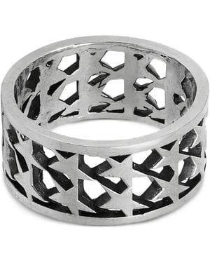 Twojeys Star Sterling Ring - Grey