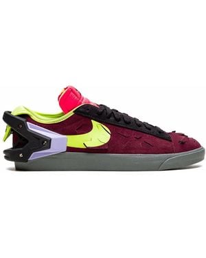 Nike X Acronym Blazer Low "Night" Trainers - Red