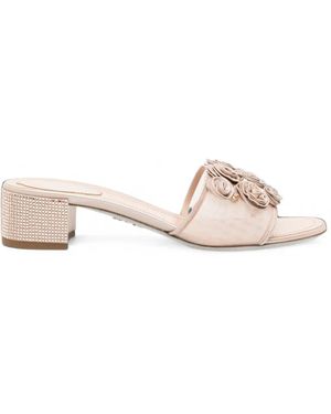 Rene Caovilla Sandales Rosalia 40 Mm - Pink