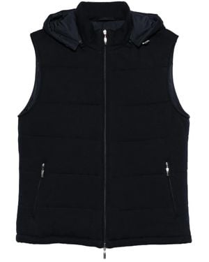 Doriani Gilet Con Zip - Nero