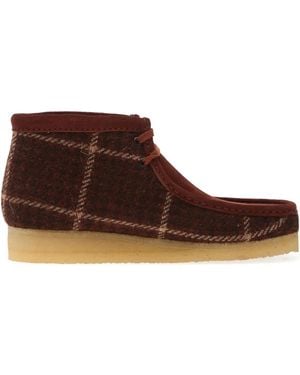 Clarks Wallabee Boots - Brown