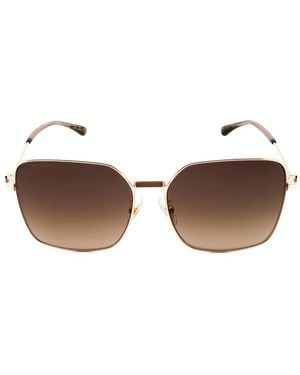Etro Rectangle-Frame Sunglasses - Metallic