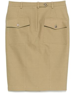 Tom Ford Tailored Knee-Length Skirt - Natural