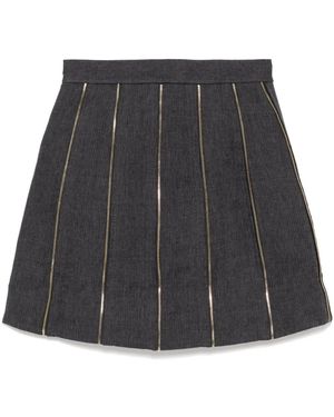 Acler Wakefield Skirt - Grey