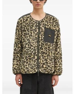 Stan Ray Jacke mit Leoparden-Print - Natur