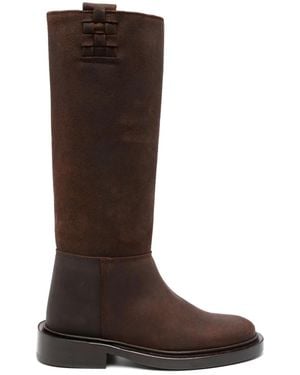 Hereu Bottines Anella 45 Mm En Daim - Marron