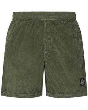 Stone Island Nylon Metal Swim Shorts - Green