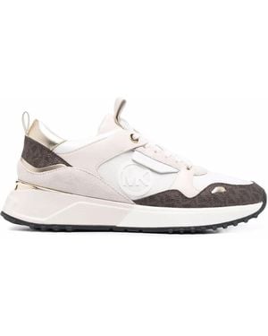 MICHAEL Michael Kors Theo Mk Initial Canvas Sneakers - Multicolour